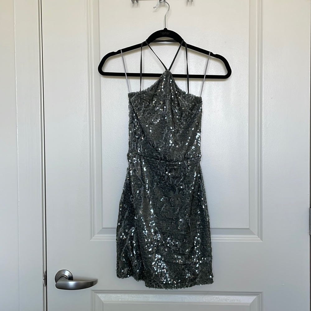 Zara Sparkly Mini Dress